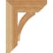 Ekena Millwork Thorton Slat Rough Sawn Bracket, Western Red Cedar, 4"W x 14"D x 18"H BKT04X14X18THR06RWR - alternate 4